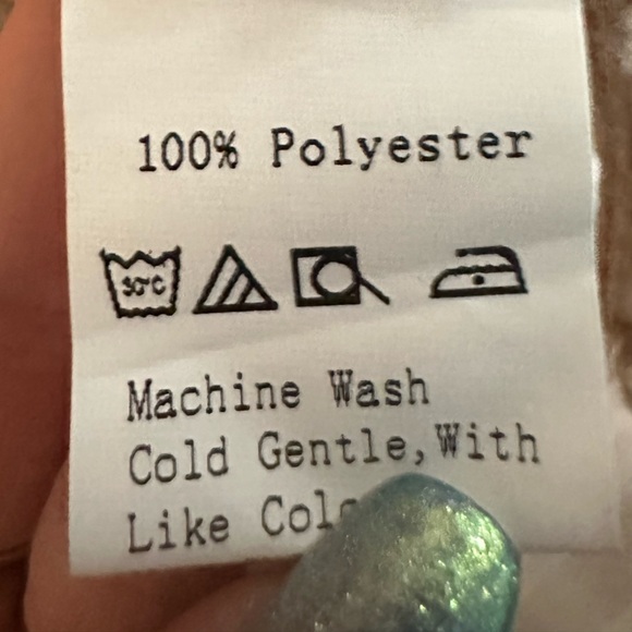 Women's Tan Knit Sweater - Picture 5 of 5